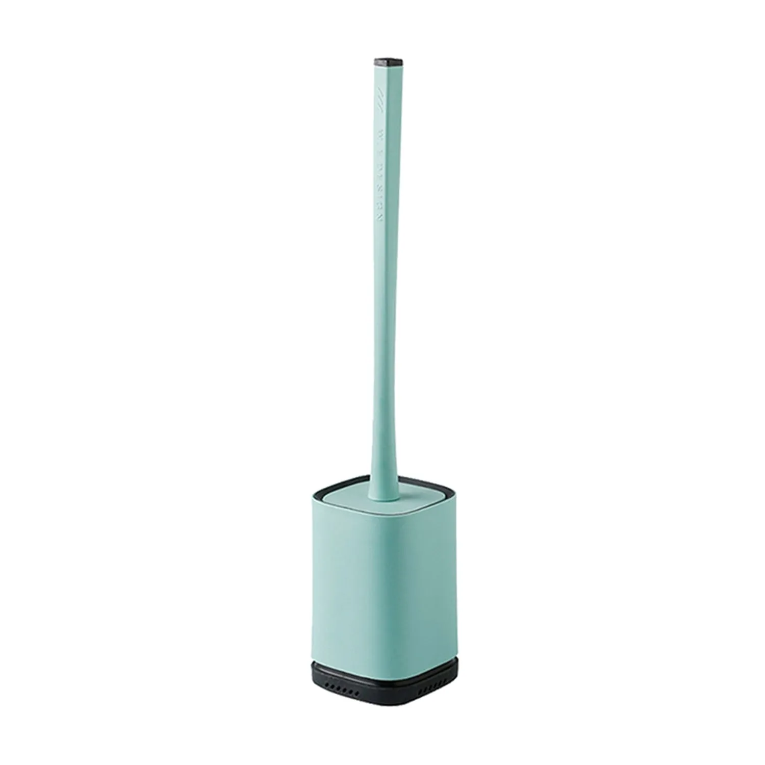 7601 Silicone Toilet Brush with Holder Stand , Brush for Bathroom Cleaning, Cleaning Silicone Brush and Holder