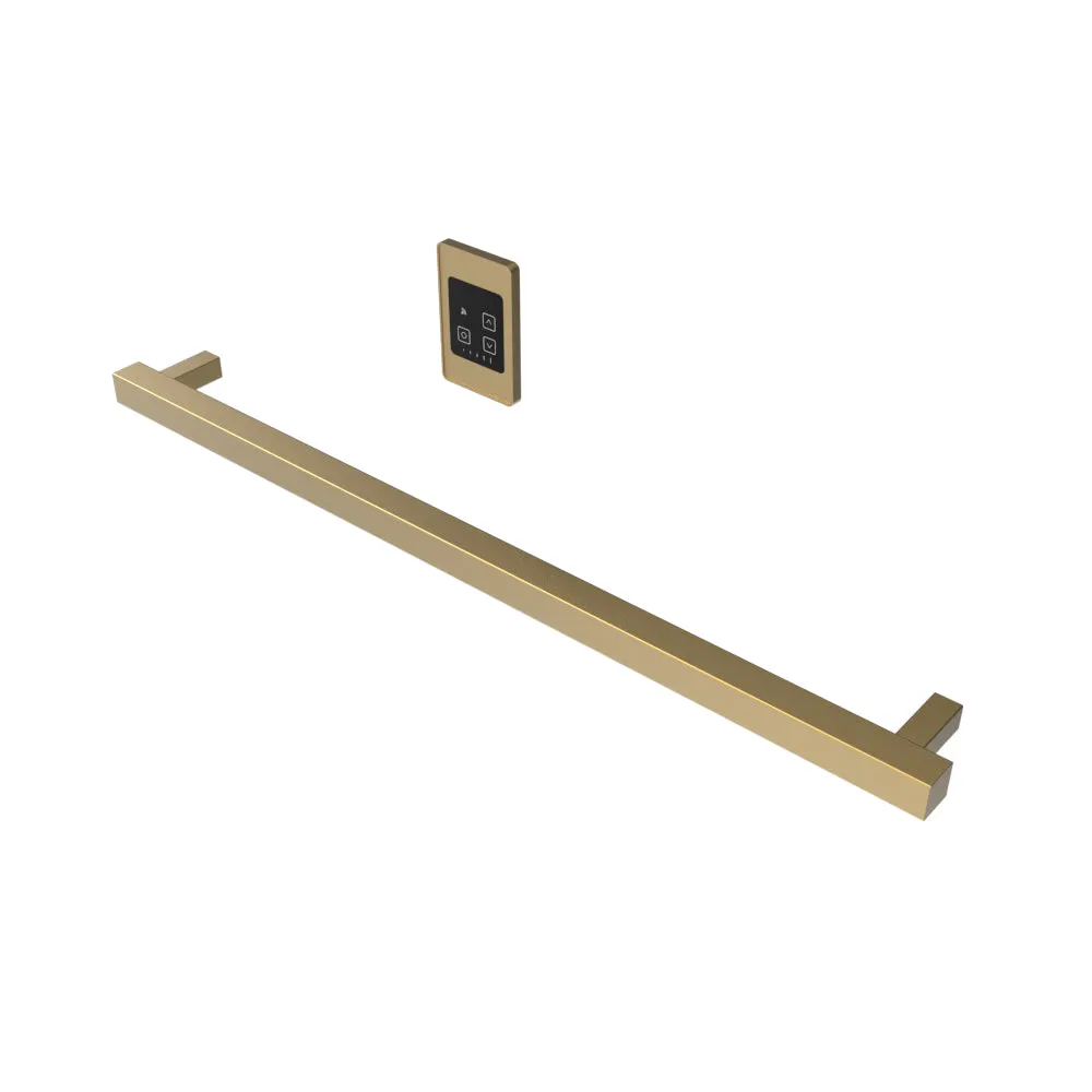 Amba i40SQ.SB Modello I Square 40" Hardwired Single Bar in Satin Brass