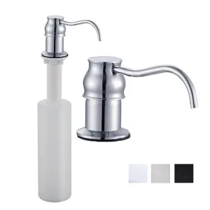 Aquaterior Soap Dispenser for Kitchen Sink Liquid 13.5oz