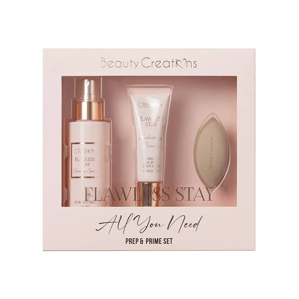 Beauty Creation - Flawless Stay All You Need Prep & Prime Set