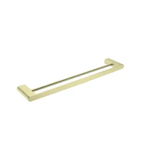 Bianca Double Towel Rail Brushed Gold 600MM 9024D-BG