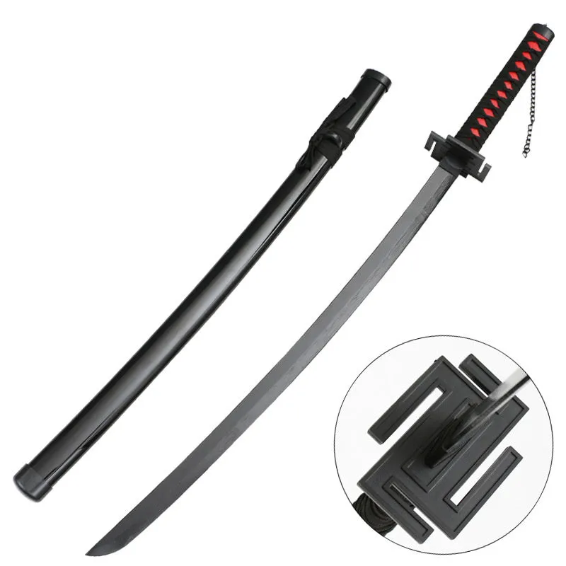 Bleach Kurosaki Ichigo Zangetsu Blade Katana for Cosplay Wooden | 105 Cms |