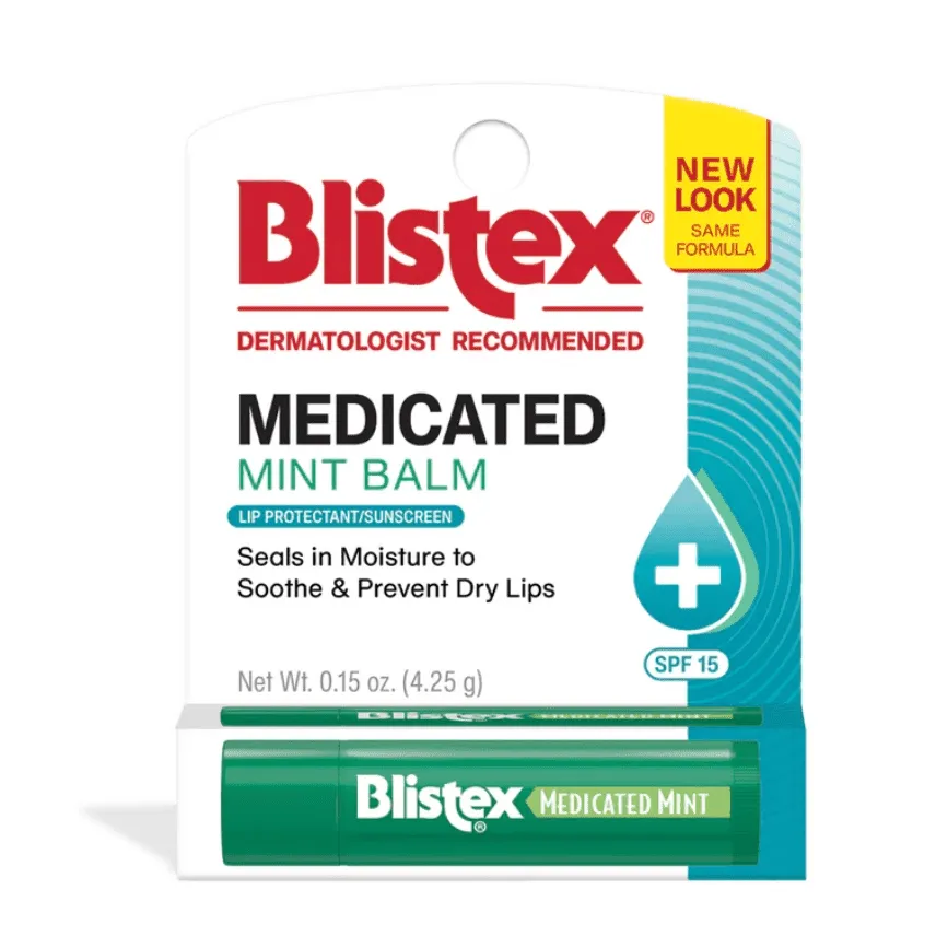 Blistex Medicated Mint Balm Stick SPF 15