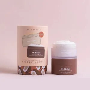 Coconut Vanilla Body Scrub   Body Butter Set