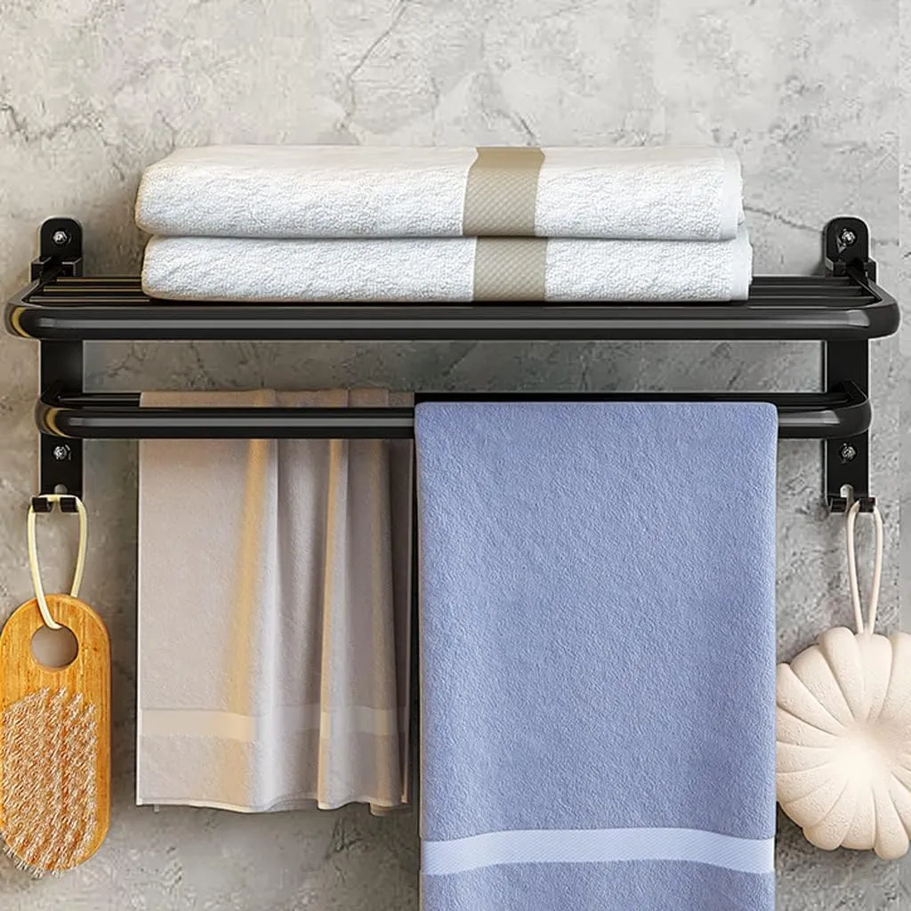 Collapsible Wall Mounted Towel Rack