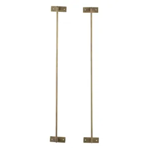 Dana towel rack 77x9 cm. light gold