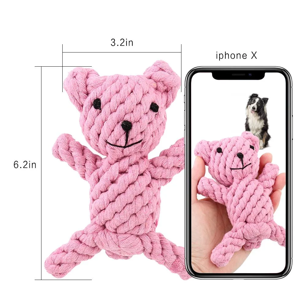 Dog Rope Toy - Bear