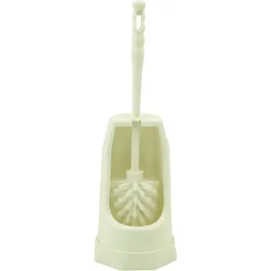 Elliott Semi-Enclosed Toilet Brush Set - White