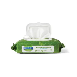 FitRight Aloe Fragrance-Free Quilted Wet Wipes (1 pack)