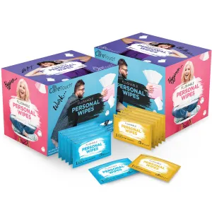 Flushable Wipes Kids & Adults - Wet Wipes For Men & Women - Individually