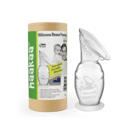 Generation 2 silicone breast pump with suction base