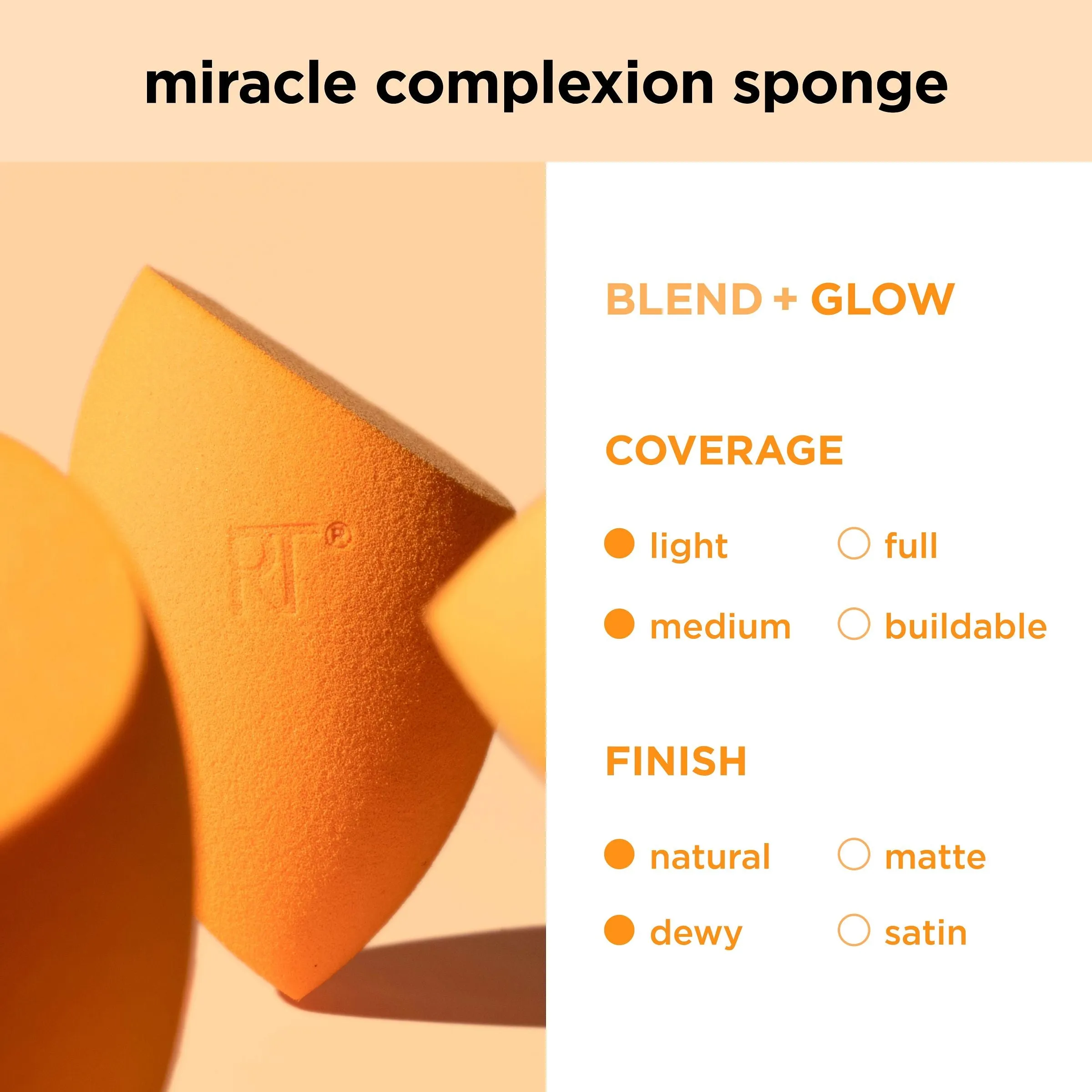 Iconic Blend   Set Makeup Sponge Duo