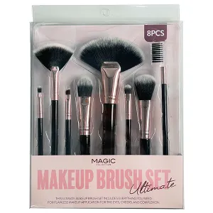 Magic Ultimate Makeup Brush 8 pc Set