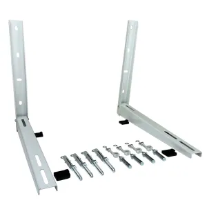 Maxwell Heavy Duty Universal Wall Mount Bracket for Ductless Air Conditioner Outdoor Unit