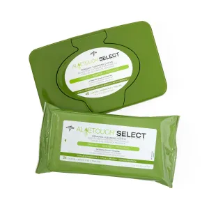 Medline Aloetouch SELECT Premium Spunlace Personal Cleansing Wipes