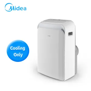 Midea 2.5 kW Portable Air Conditioner Cooling Remote Control Fan Cooler R290 Refrigerant ventilates 3-in-1 designed 3 Fan Speeds dehumidifying-MPPD25C