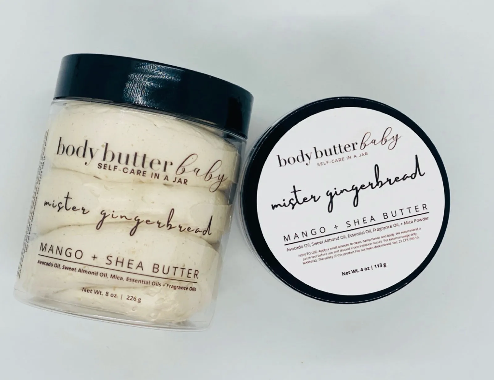 mister gingerbread body butter