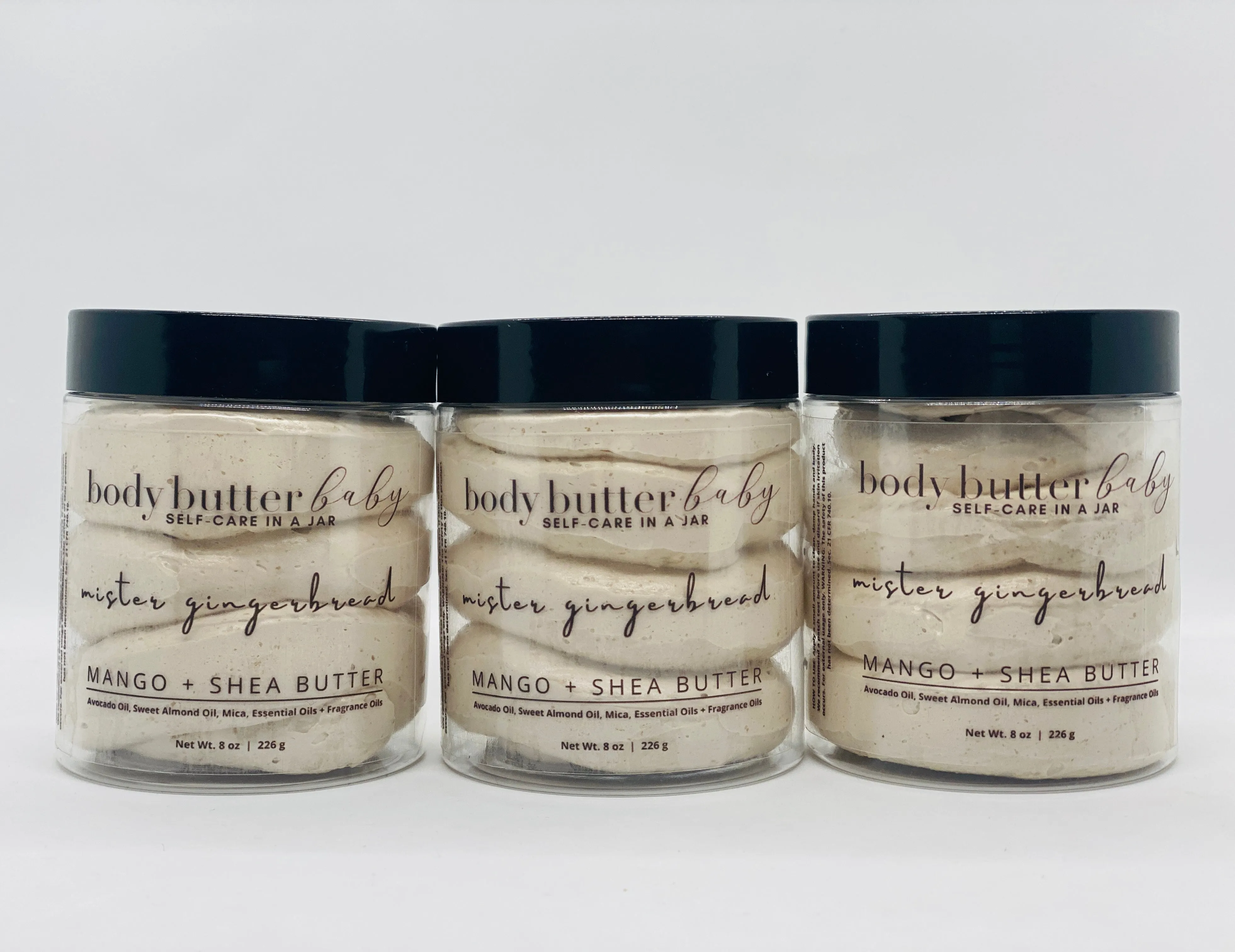 mister gingerbread body butter