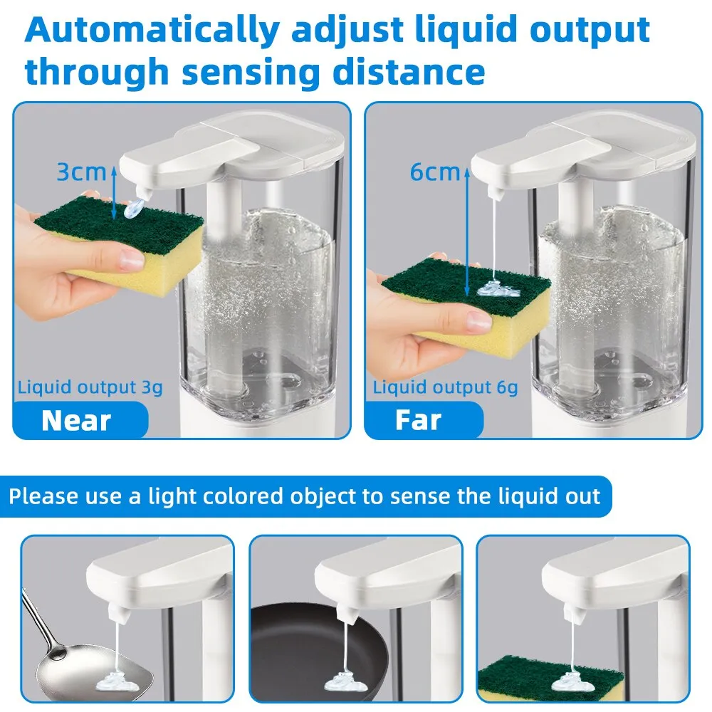 Multi-Mode Automatic Sensor Large Soap Dispenser