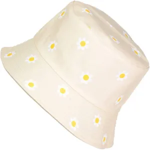 Reversible Printed Bucket hat JH876 egg nog