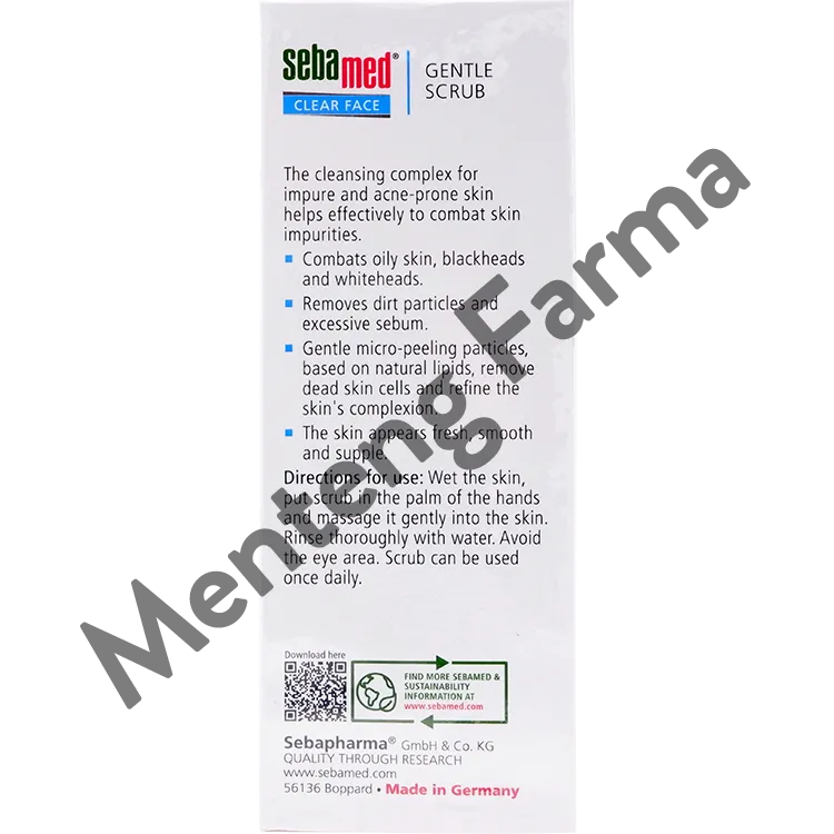 Sebamed Clear Face Gentle Scrub 150 ML