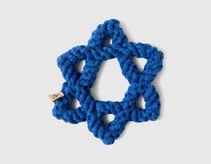 Star of David 7" Rope Dog Toy