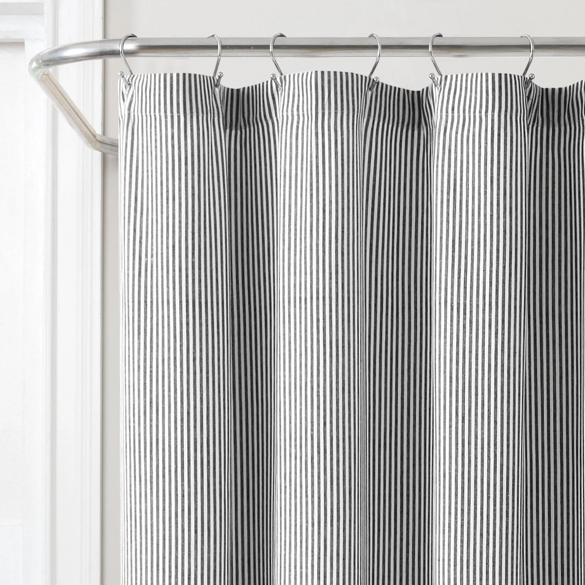 Vintage Stripe Yarn Dyed Shower Curtain