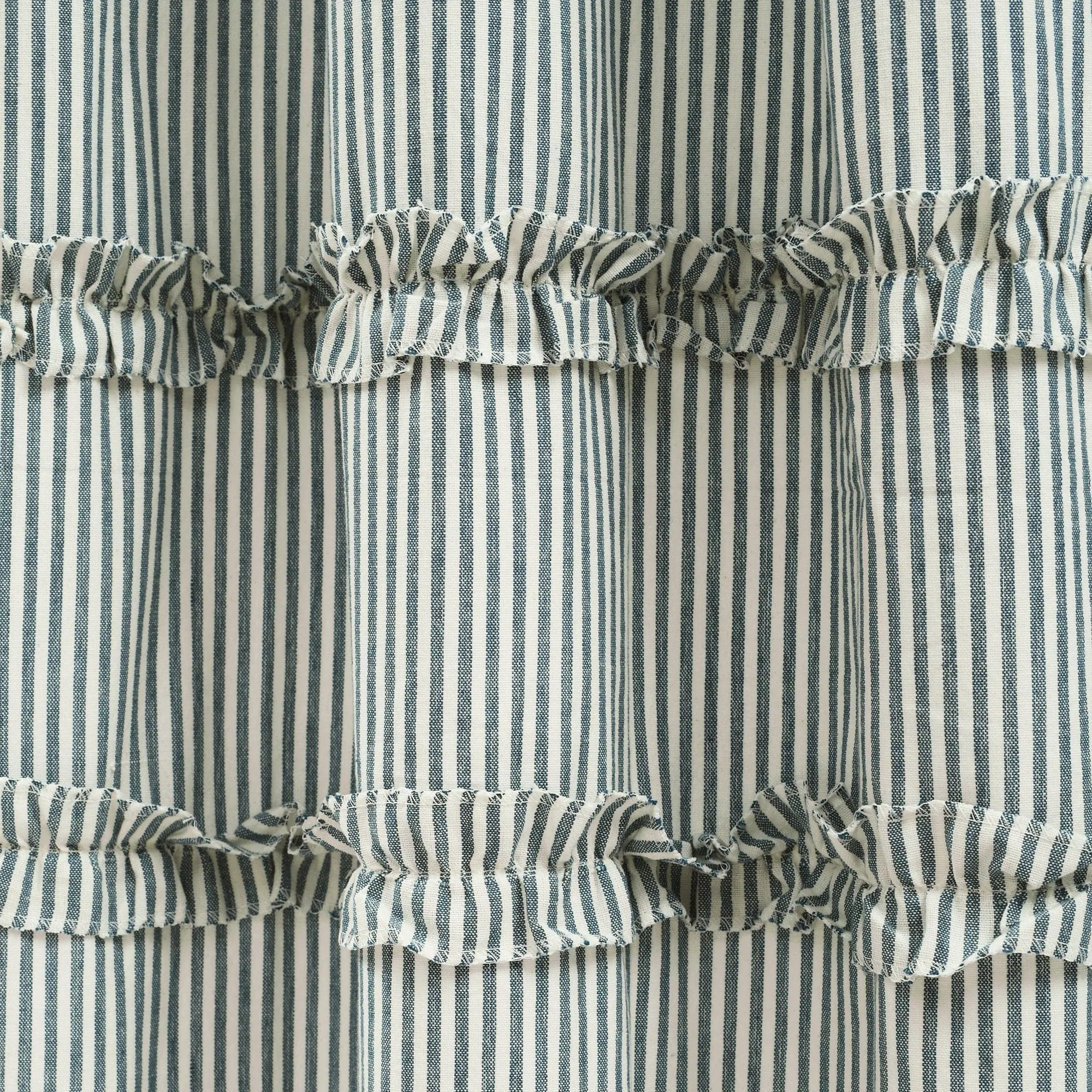 Vintage Stripe Yarn Dyed Shower Curtain