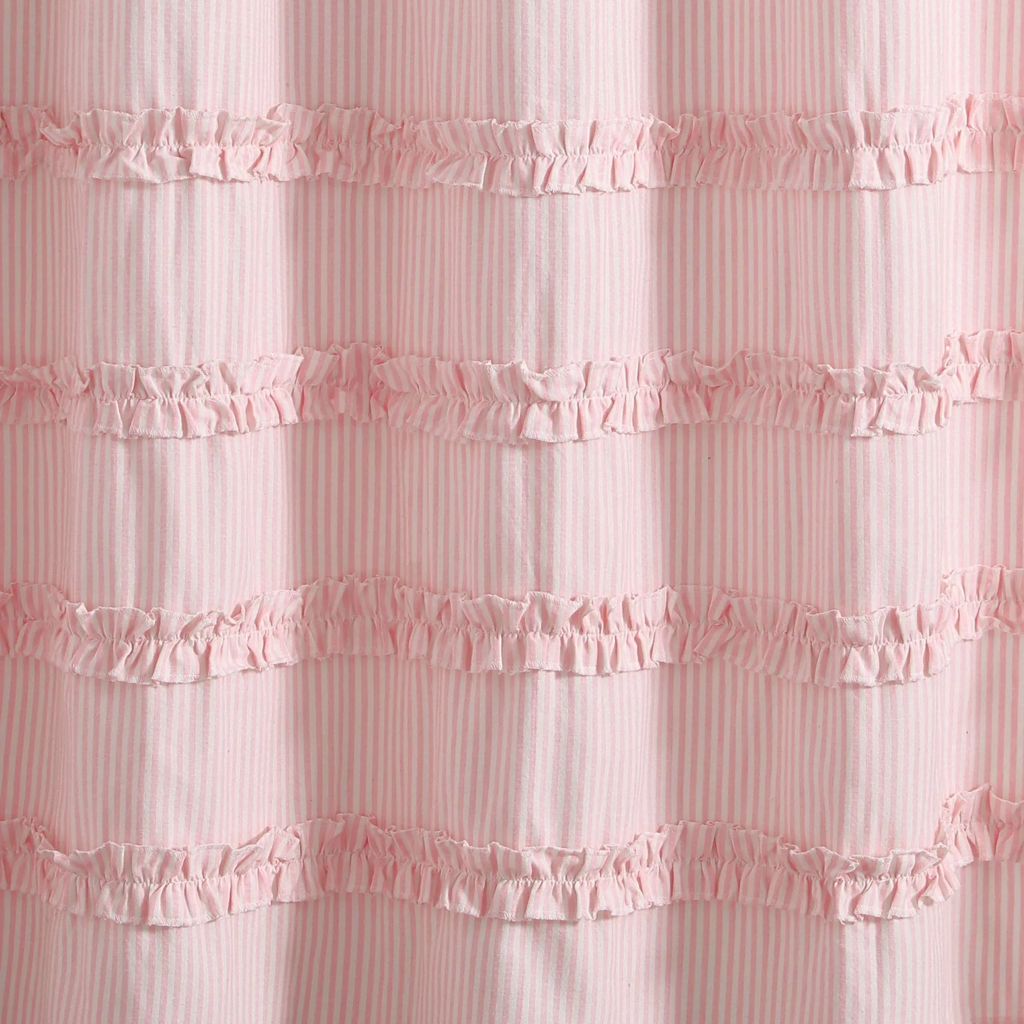 Vintage Stripe Yarn Dyed Shower Curtain